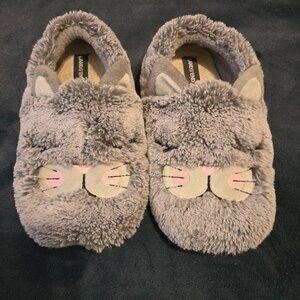 Lands' End kids Kitty furry slippers